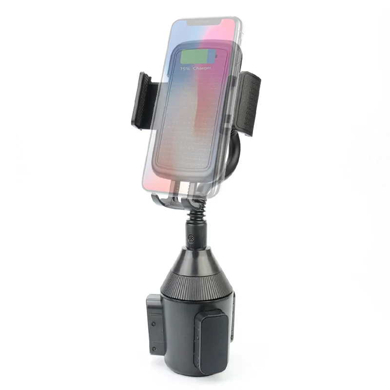 

Car Cup Holder Phone Mount with a Flexible Extra Long Neck for iPhone X/8/8+/7/7 Plus/6/6+ Samsung Huawei Car Phone Holder