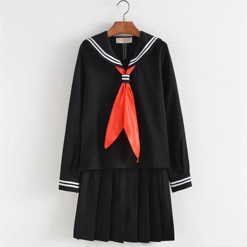 S xxxl Аниме косплей костюмы старшеклассницы костюм моряка Seifuku японская школьная