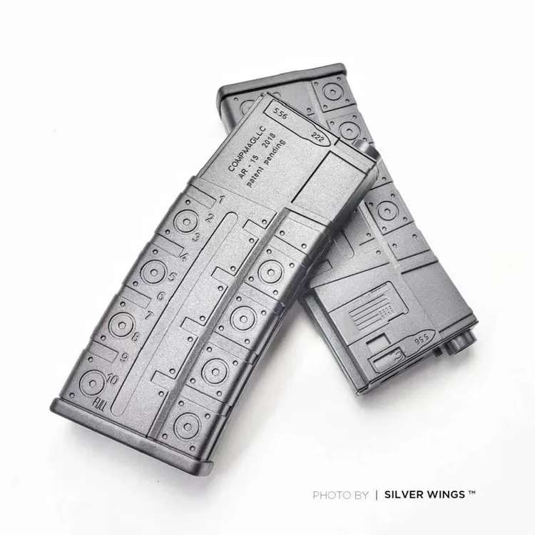 

Nylon Jinming 9 MGP Clips Magazines for HK416 Machine Box 556 Gel Ball Blaster Parts Accessories