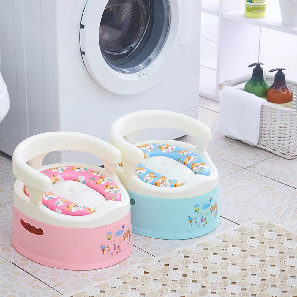 

High Quality Baby Potty Toilet , Soft Children Toilet Baby Potty , Baby Toilet Potties For 0-4Years Old For Free Potty Brush