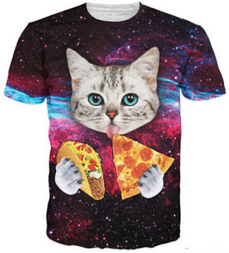 Cat pizza shirt Clearance