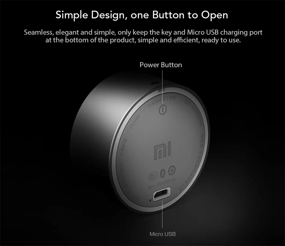 Original Xiaomi Mi Bluetooth Speaker Stereo Mini Portable Sports Wireless Smart Speakers Music Player Handsfree Call With Mic (4)