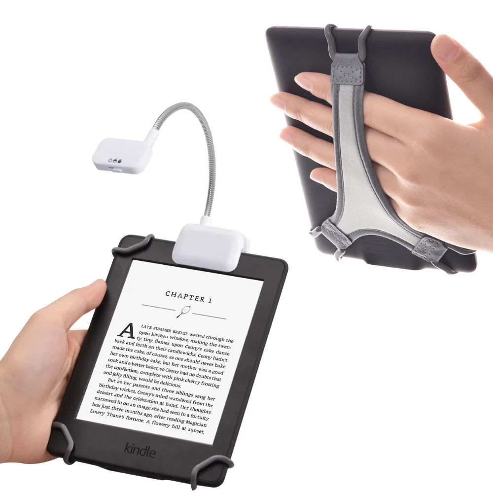 TFY Clip on LED Reading Light Plus Bonus Kindle E reader