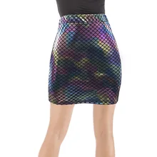 Лето г. для женщин Мини офис набедренная юбка Русалка Винтаж прямые плед кисточкой приталенная юбка высокая талия Femininas