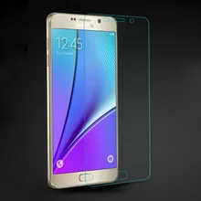 Ультра тонкий HD Прозрачный Взрывозащищенный протектор экрана из закаленного стекла для samsung Galaxy Note 5 защитная пленка