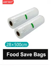 Автоматический вакуумный упаковщик, вакуумная воздушная упаковочная машина для сохранения пищевых продуктов, сухая, влажная, мягкая еда с бесплатными пакетами 10 шт