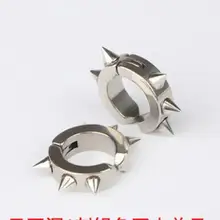 Золотой черный два только Для мужчин без Магнитная Серьги-гвоздики для Для мужчин 316L Нержавеющая сталь магнит Серьги украшения для Для мужчин и Для женщин