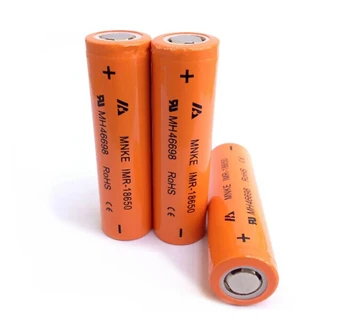 

MNKE IMR-18650 IMR 18650 3.7V 3.6v 1500mAh Lithium-ion li ion Rechargeable chargeable Battery Cell for power source