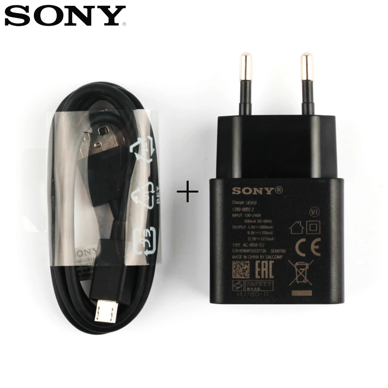 Adapter Fast Charging Charger UCH10 For Sony Xperia XZ Pro X XZ1 Z5 C5 Ultra E5 E6883 X Performance F3113 G8342 XZ1 P USB Cable 65 watt charger