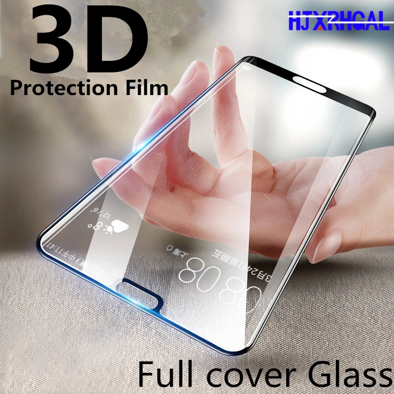 

3D Tempered Glass For Huawei P20 Pro P10 P20 Lite Plus Screen Protector Film For Honor 10 9 8 Lite V10 Full Cover Glass Film