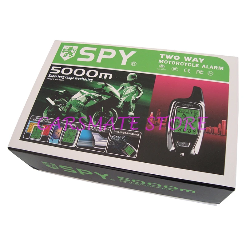 Spy 2 Way Motorcycle Alarm System Lm209 With Proximity Sensor Led Spy 2 Way Motorcycle Alarm System Lm209 With Proximity Sensor Led Indicator Super Long Monitoring For 12v Motorbikes Carsmate In Burglar From