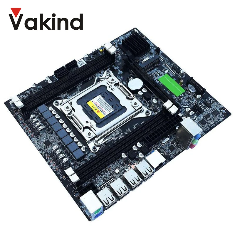 

X79 E5 Desktop Computer Mainboard 2011Pin 4 Channel RECC Gaming Desktop Motherboard CPU Platform Support Octa Core LGA for Intel