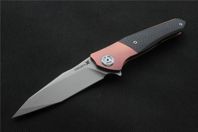 Высокое качество, Maxace Dwemer Assassin складной нож, углеродное волокно(Stonewash), лезвие: M390, Спорт на открытом воздухе Кемпинг Охота Ручной инструмент