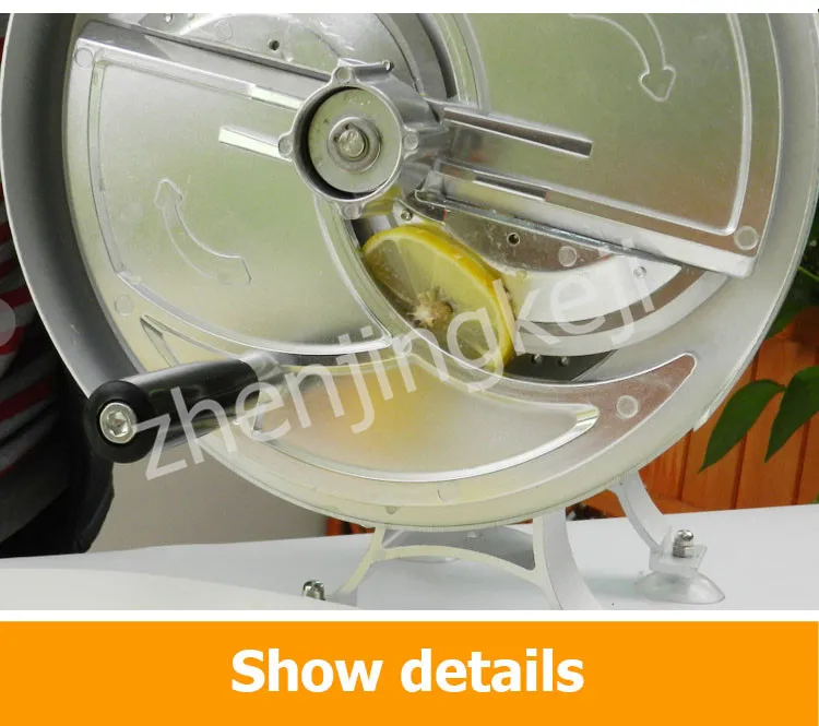 Бытовой слайсер коммерческий алюминиевый сплав ручной фруктовый слайсер руководство Картофельная терка для лимонов