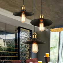 Estilo Americano moderno Paraguas E27 lámpara colgante cable Galería de Focos de iluminación Para La Cocina/Gabinete dormitorio cafe bar Salón