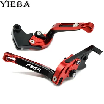 

CNC motorcycle accessories Folding Extendable Brake Clutch Levers for YAMAHA FZ6R 2009 2010 2011 2012 2013 2014 2015