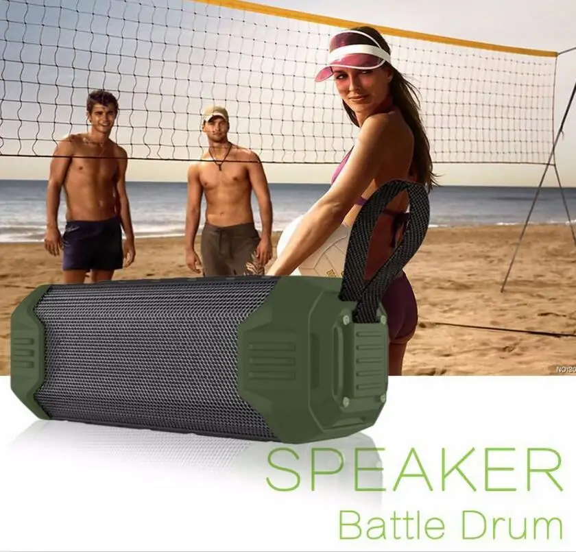 

NewRixing Mini Bluetooth Speaker Portable Wireless Stereo Sound System 3D Music Surround Speaker Support Bluetooth,TF AUX USB