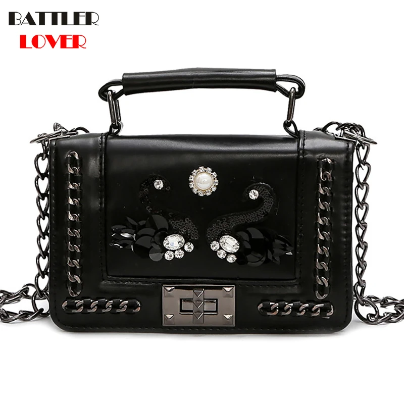Luxury Handbags Women Bags Designer Chain Bag Women Messenger Bags Vintage Small Crossbody Bags For Women 2019 bolsa feminina