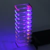 Voice Control Electronic Crystal Column DIY Kit Colorful Music Spectrum Suite Audio Indicator Making Light Cubic for Speaker ► Photo 2/6