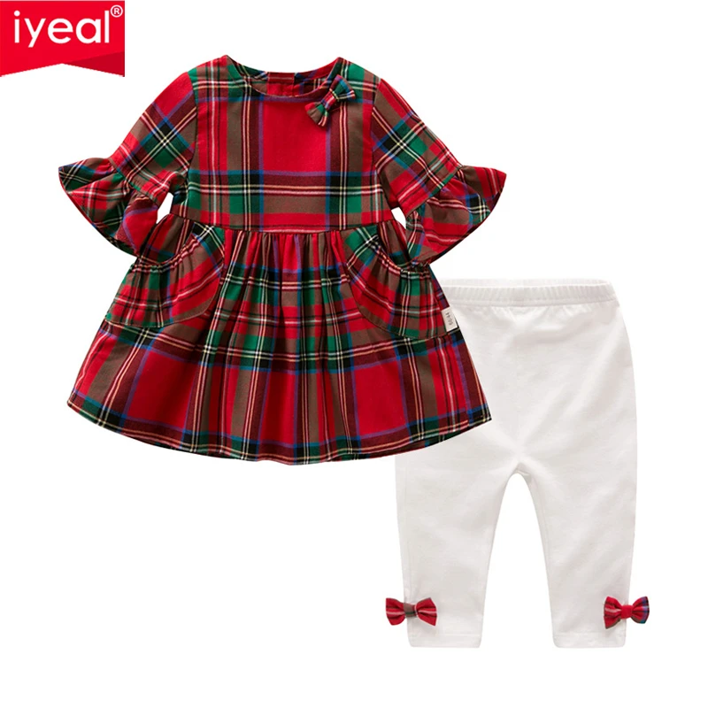 tartan baby outfit