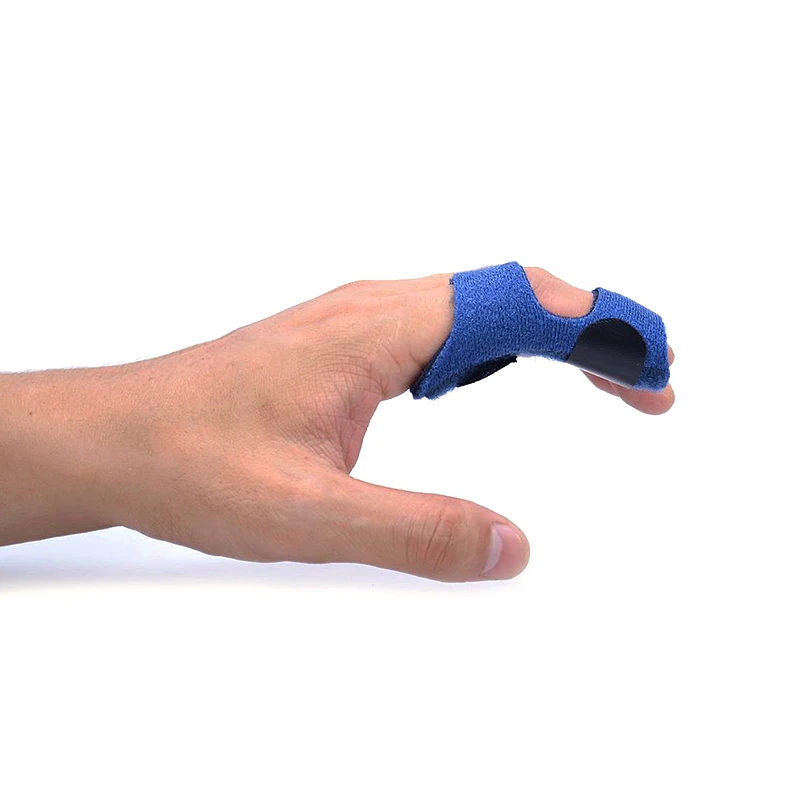 1 Pcs Finger Splint Fracture Protection Brace Corrector Support Relieve Pain Adjustable Tape Bandage Built-in Aluminium