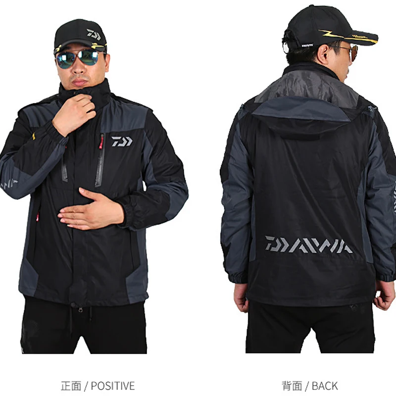 

Dawa fishing clothing jacket 2018 autumn and winter DAIWA three-in-one waterproof breathable detachable liner ASX2-S1