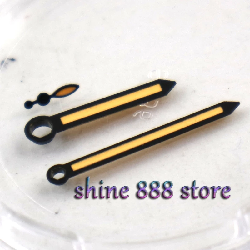 

luminous orange Hand fit 60mm watch case eta 6497,6498 movement