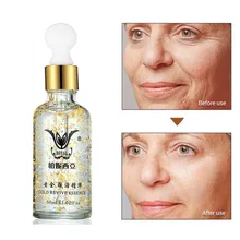 Super Anti Wrinkle Anti Aging Collagen 24k Gold Essence Skin Whitening Cream Moisturizing Face Care Hyaluronic Acid Liquid