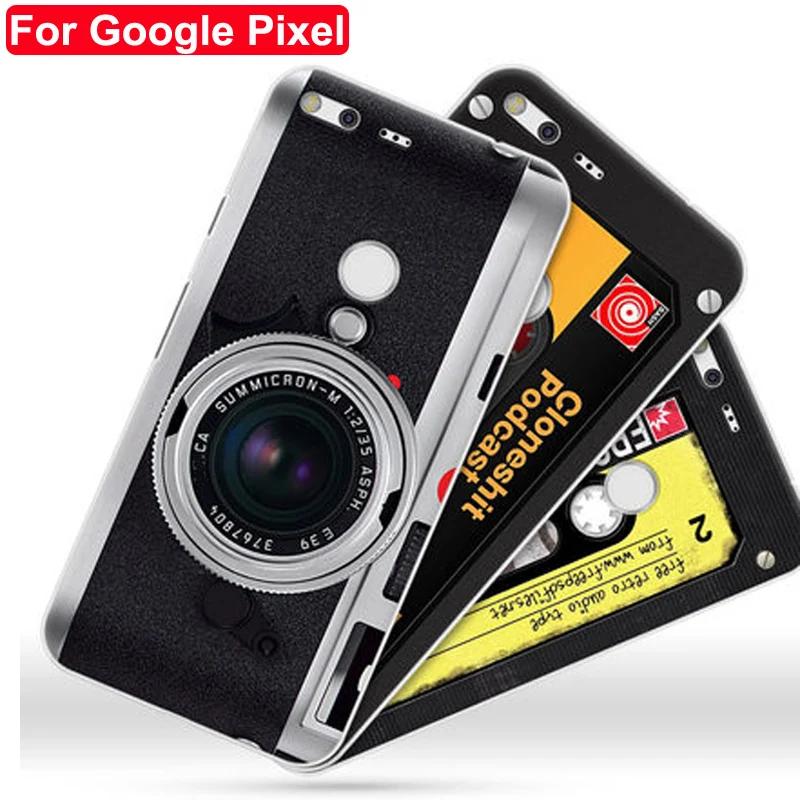 Case For Google Pixel Soft Silicone TPU Cool retro
