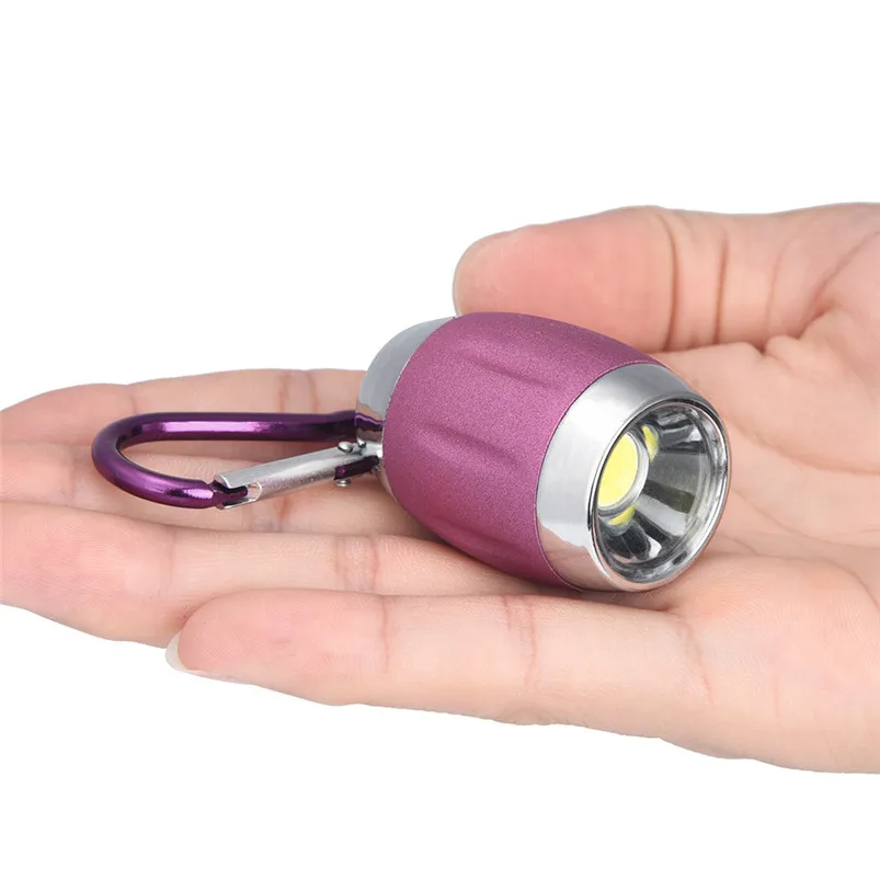Portable Torch Led Light COB LED Flashlight Waterproof Keychain Torch Light Camping Lamp Without Battery Zaklamp 35FY2116