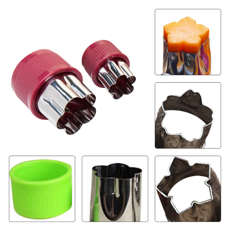 Kitchen Gadgets Cookie Flower Type Vegetable And Fruit Cutter Mold Flower Pattern Butterfly Face Embossing Knife Accessories (11)