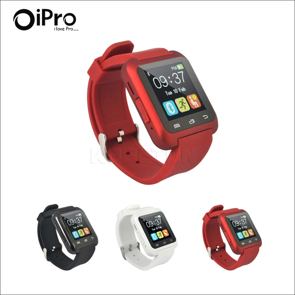 Hot Bluetooth Watch font b Smartwatch b font U80 for Apple watch Samsung Android smart Phone