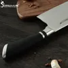SOWOLL Kitchen Cleaver Knife High Carbon Stainless Steel Knives Butcher Chopper Cleaver 6 inch Stainless Steel Chopping Knife ► Photo 3/6