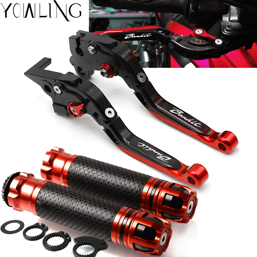 

For SUZUKI GSF1200 BANDIT 2001-2006,GSF1250 GSF650 GSF650S GSF650N BANDIT 2007-2015 Brake Clutch Levers Handlebar Hand Grips