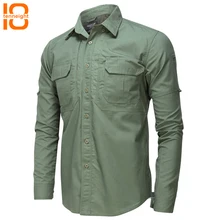 TENNEIGHT мужская летняя тактическая одежда быстросохнущая Военная Рубашка спортивные походные рубашки с длинными рукавами дышащие тактические рубашки