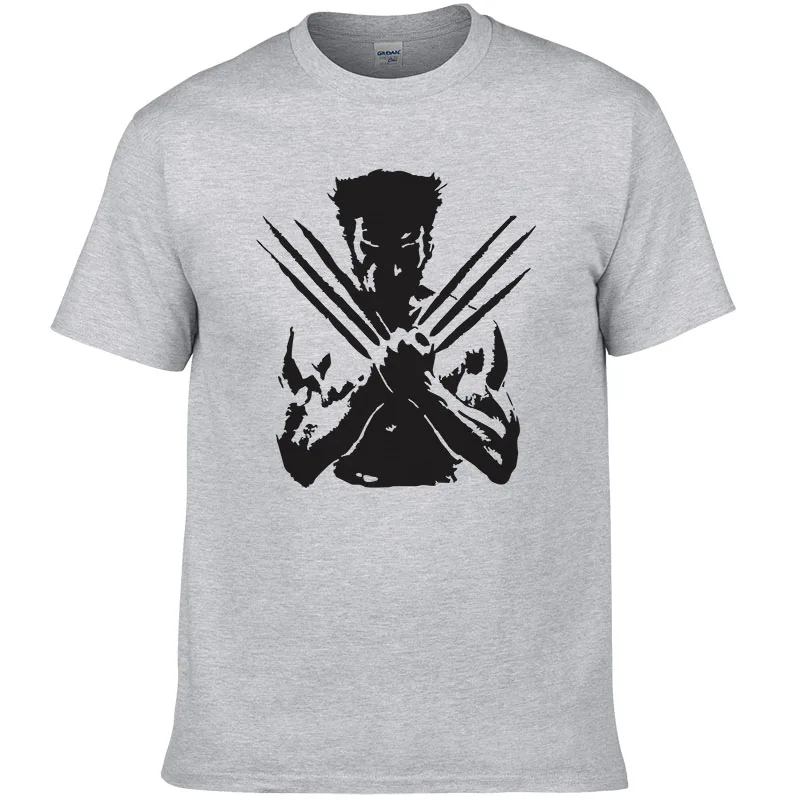 

X-Men Wolveriner T Shirt Men Women Summer Cotton Printed Superhero Short Sleeve Tees T-shirt for men European size #068