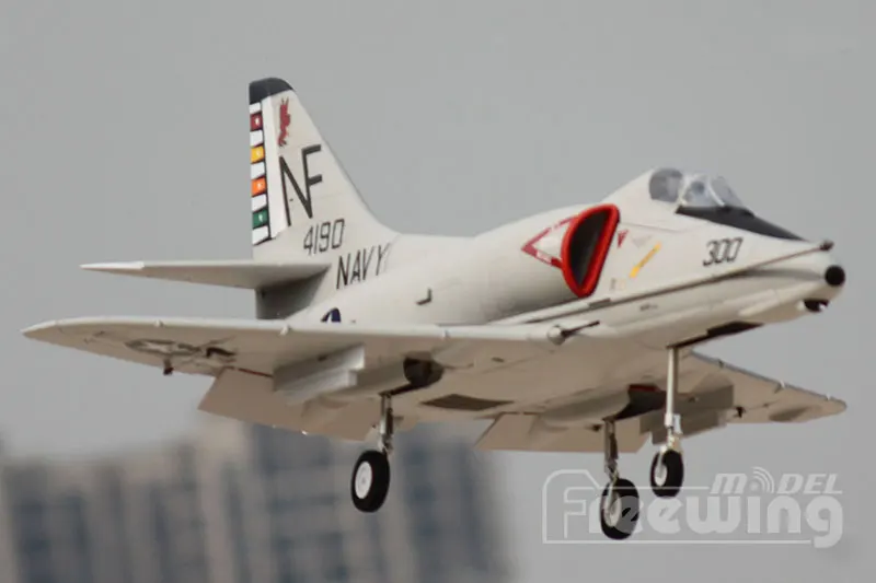 Freewing RC Plane A 4E/F SKYHAWK 80 мм EDF Jet PNP|edf jet pnp|rc planeedf |