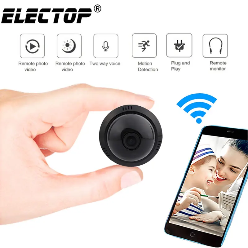 E09 HD Домашняя безопасность мини WIFI 1080P ip камера Беспроводная маленькая CCTV