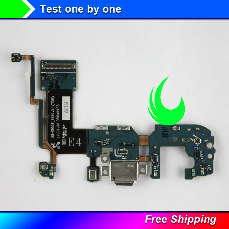 

5pcs/Lot Original For Samsung Galaxy S8 Plus G955F G955U G9550 USB Charging Port Connector Dock Flex Cable with Microphone