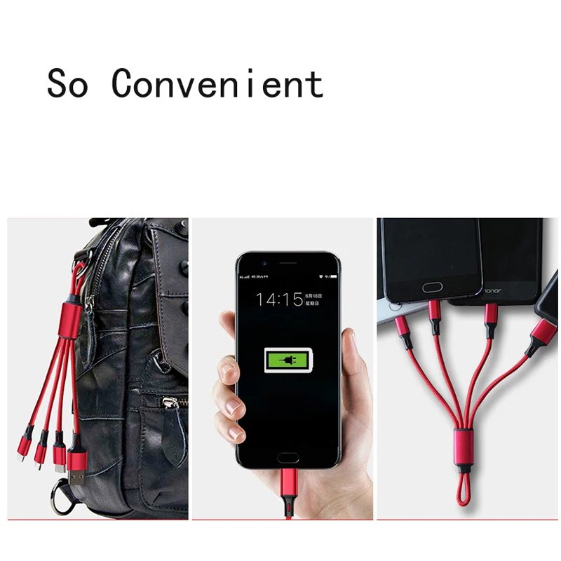 3in1 cable adapter for iphone 5