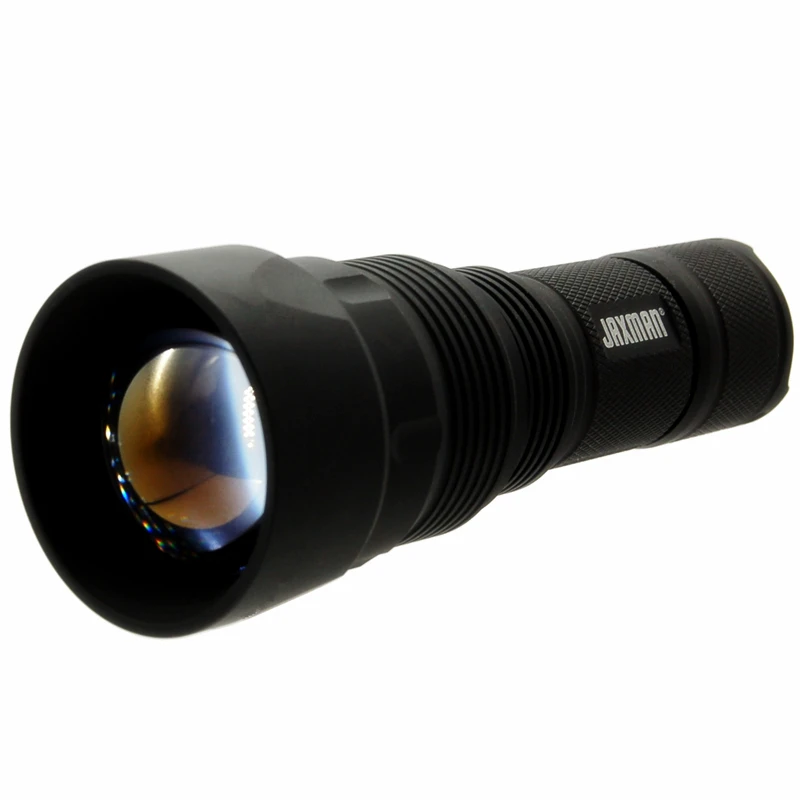 Фонарь JAXMAN Z1 с оптическим зумом фонарь со стеклянным покрытием AR Lense CREE XML2 26650