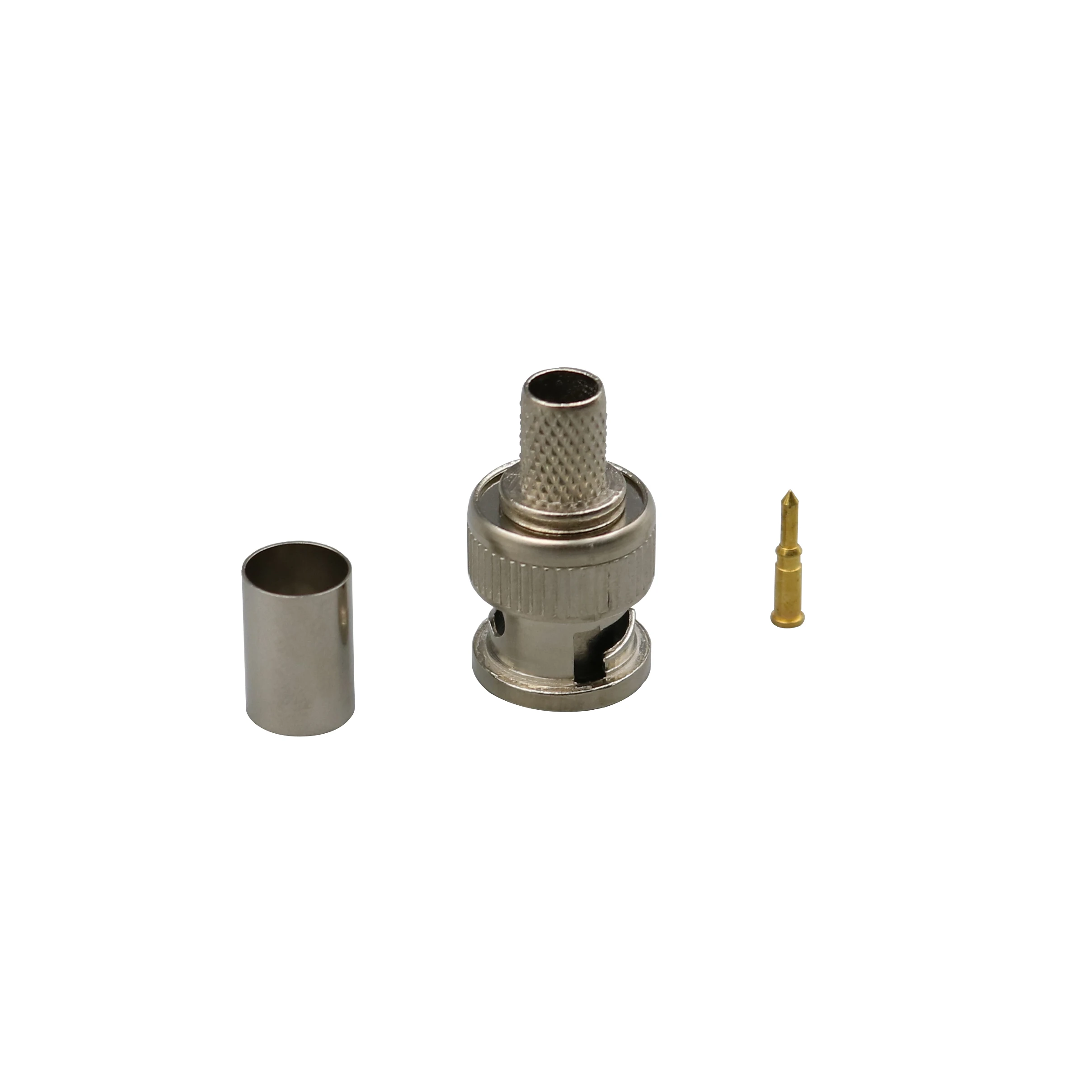 50 шт. коаксиальный соединитель с разъемом BNC RG6|connector crimp|connector plugplug connector |