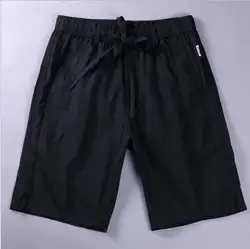 2018 летние мужские повседневные штаны мужские хлопок белье пляжные брюки одноцветное белье Мужские штаны Тонкий X-19