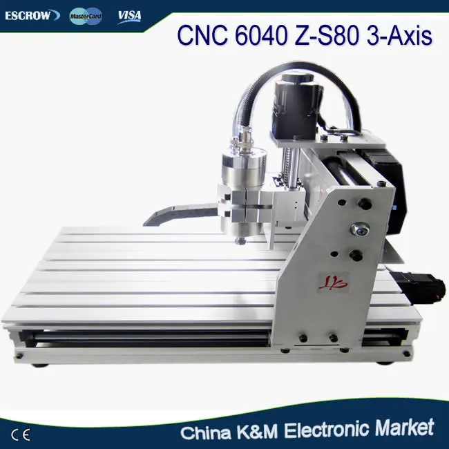 

Free Shipping CNC 6040 Z-S80 3 axis 1.5kw wood engraving machine 6040Z-s80 engraver PCB drilling router cutting machine