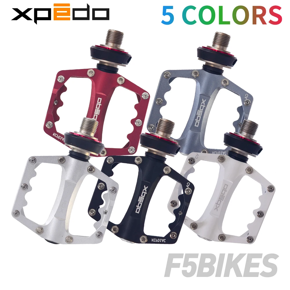 

Wellgo Xpedo QRD-KCF01AC Ultralight Bicycle Pedals Quick Release Cycling Aluminum Alloy Road Bike Mountain Bike Bearing Pedal