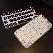 Hot Keyboard Letters Calculator Amor Design Matte Painting Phone Case Back Cover For Apple Iphone 5/5S SE 6/6S Plus Cover