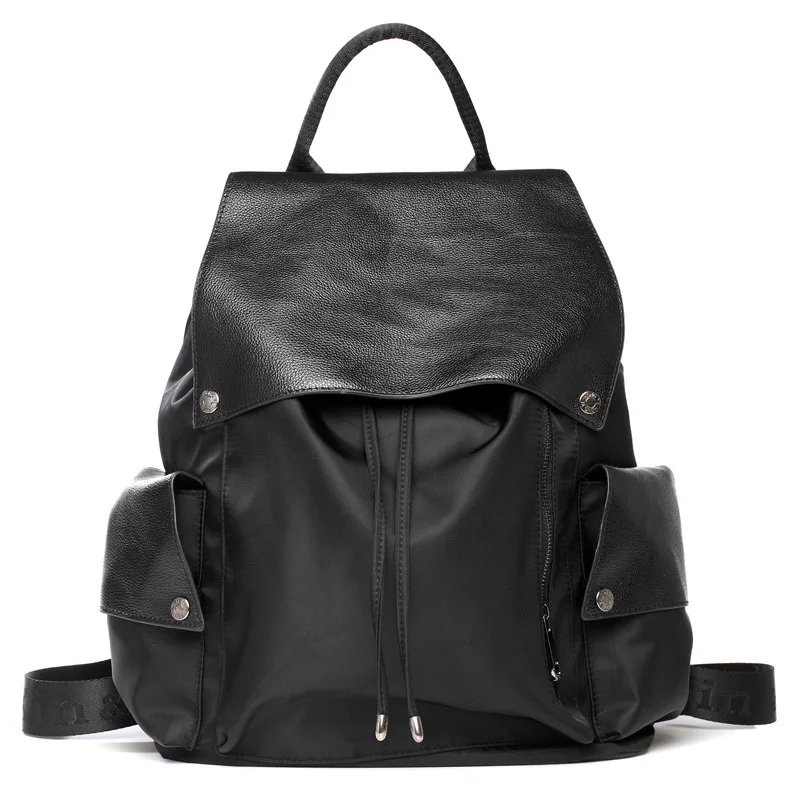 

Oxford-covered duplex, women's backpack, waterproof, large-capacity leisure travel bag, new wave.
