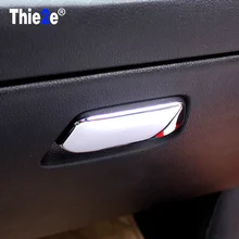 ABS Хромированная Отделка Коробка для хранения декоративная отделка наклейка для Kia K2 RIO 2011