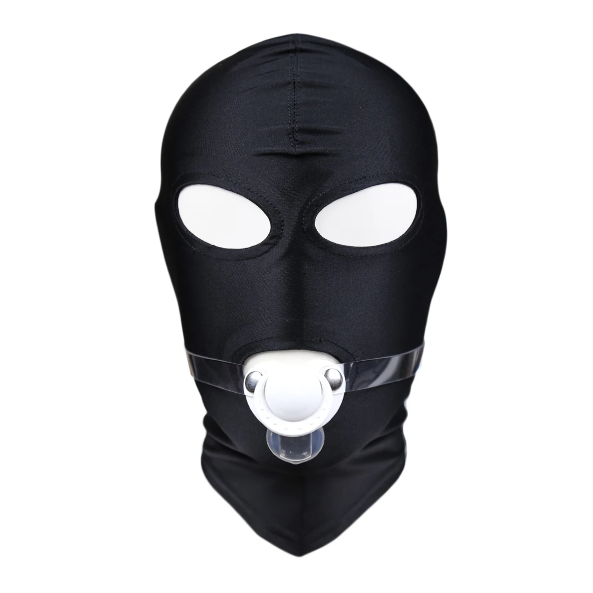LoveFun прозрачный ПВХ мяч Paci Gag Heart пустышка/пустышка. Тихайте с нашей соской! БДСМ