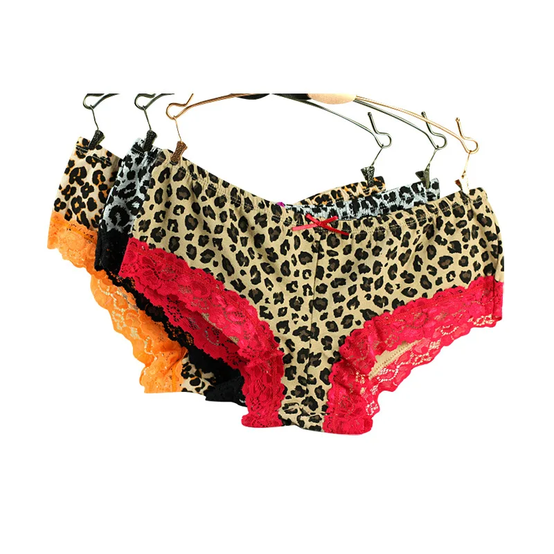 Buy 3PCS XXXL Plus size Women Cotton Panties Lace Underwear Cotton Briefs For